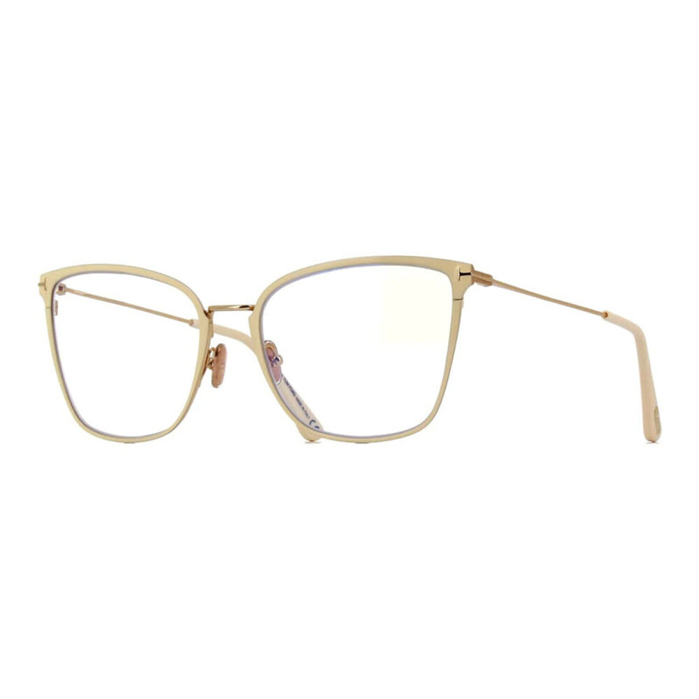 NEW Tom Ford FT5839-B 025 Ivory Sunglasses Authentic